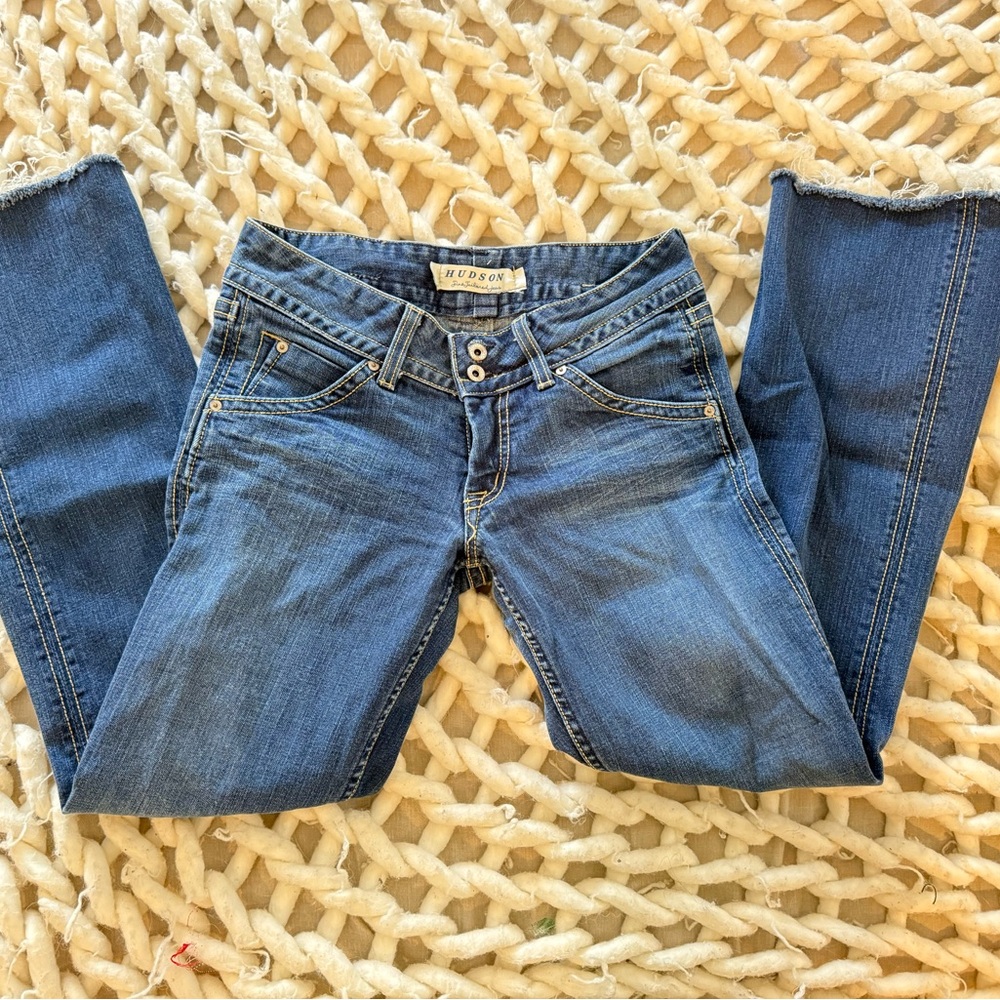 Hudson low rise jeans